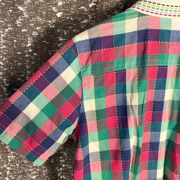 Koret Francisca Women’s Size Small Button up Dress Shirt Stripes Print Travel - Picture 11 of 11